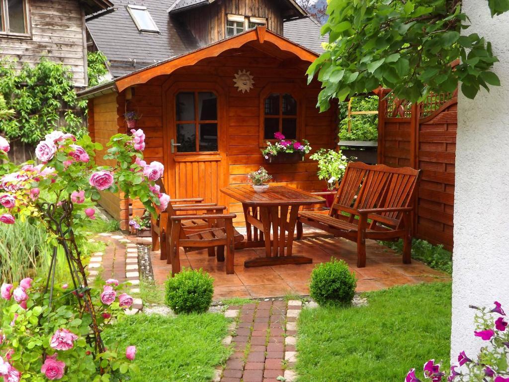 Ferienwohnung Cijan Hallstatt Zimmer foto